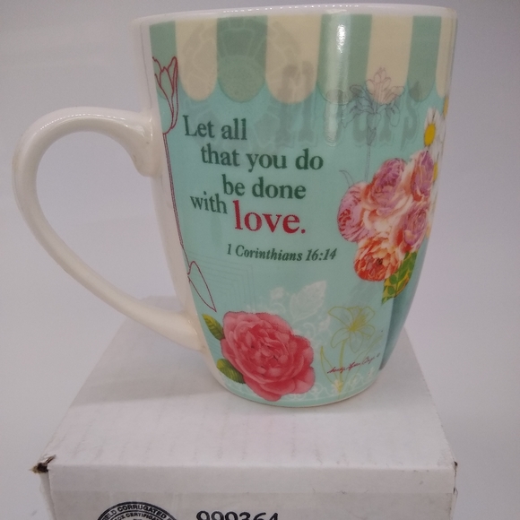 Bible Verse 8 ounce Christian Mug New in Box - Picture 4 of 5